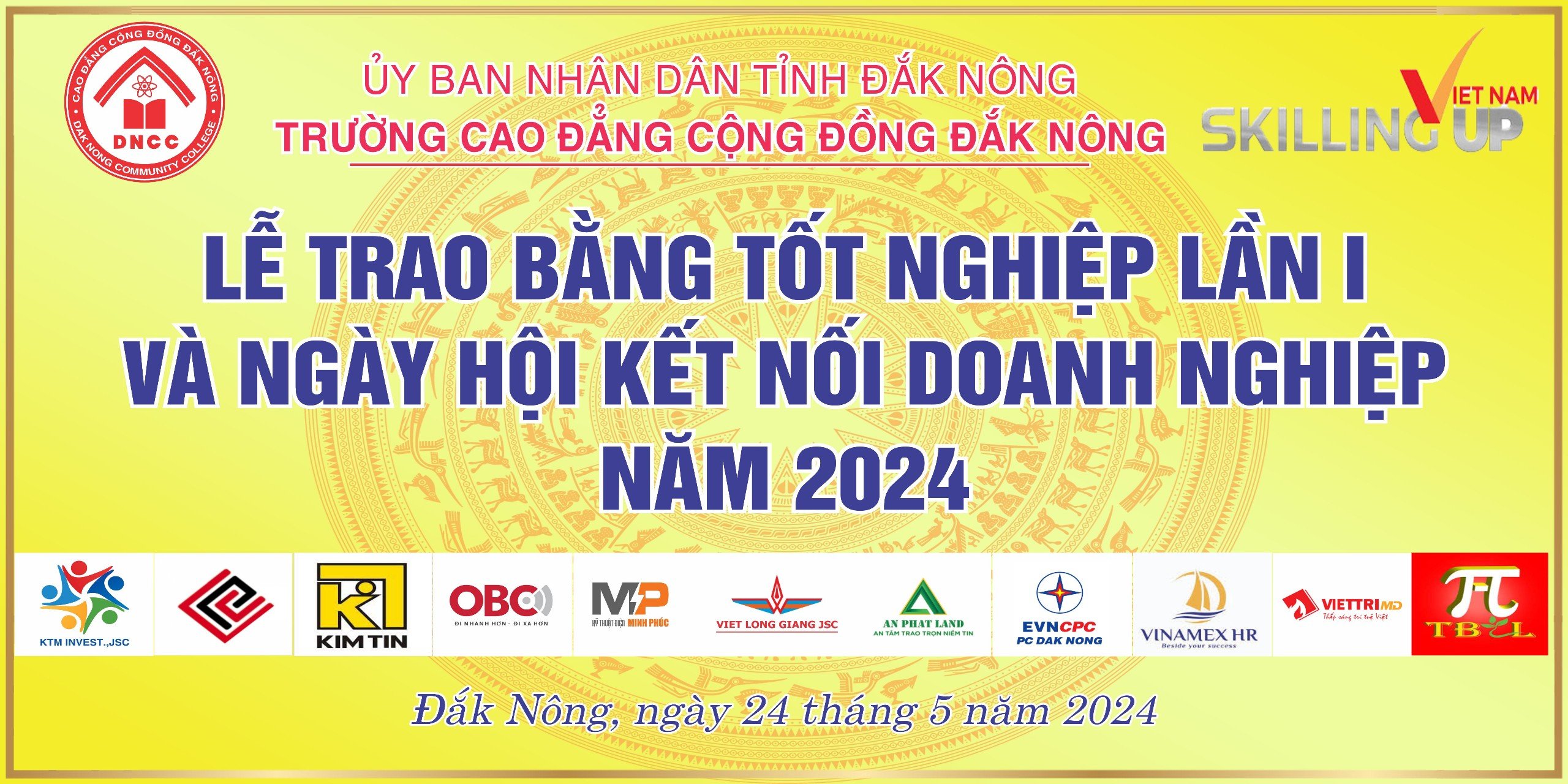 Lễ Trao bằng Tốt nghiệp lần 1 và Ngày hội Kết nối Doanh nghiệp 2024